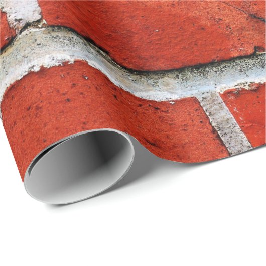 Bricks wall red brikwand cadeaupapier (Rol Hoek)