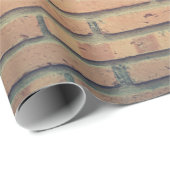 Bricks wall red brikwand cadeaupapier (Rol Hoek)