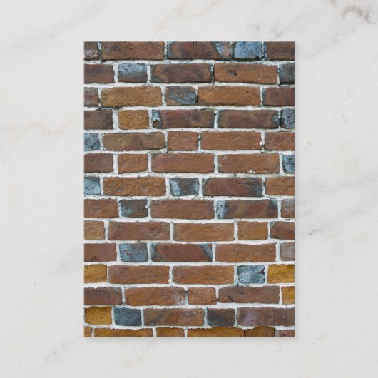 BRICKS WALL VISITEKAARTJE (Voorkant)