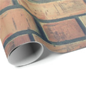 Bricks wand stenen muur muur muur muur stenen muur cadeaupapier (Rol Hoek)