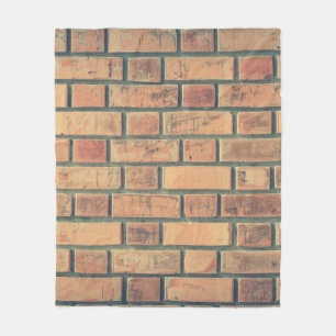 Bricks wand stenen muur muur muur muur stenen muur fleece deken