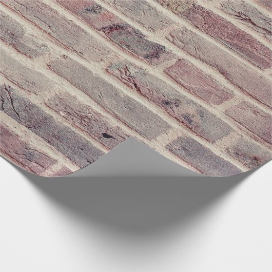 Bricks wandstenen constructie cadeaupapier (Hoek)