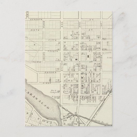 Bricksburg, Ocean County New Jersey Briefkaart (Voorkant)