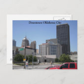 Bricktown - Hotels 011, stad Oklahoma Briefkaart (Voorkant / Achterkant)