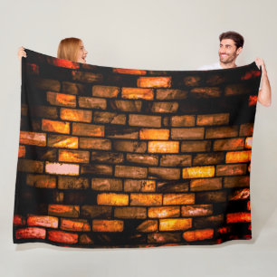 Brickwall Fleece Deken