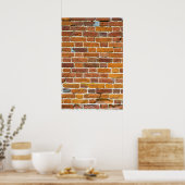 Brickwall Poster (Keuken)