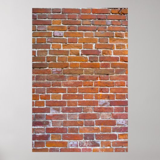 Brickwall Poster (Voorkant)