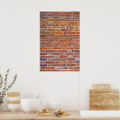 Brickwall Poster (Keuken)
