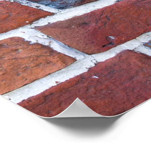Brickwall Poster (Hoek)