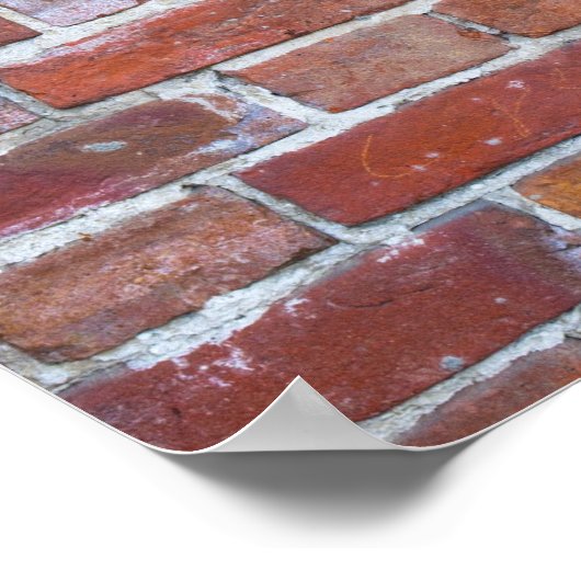 Brickwall Poster (Hoek)