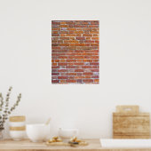 Brickwall Poster (Keuken)