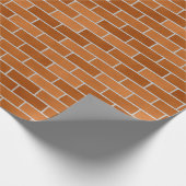 Brickwandontwerp Cadeaupapier (Hoek)
