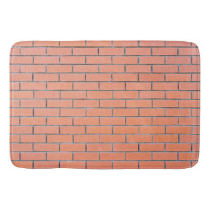 Brickwandpatroon Badmat