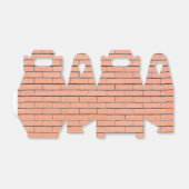 Brickwandpatroon Bedankdoosjes (Uitgevouwen)