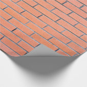 Brickwandpatroon Cadeaupapier (Hoek)
