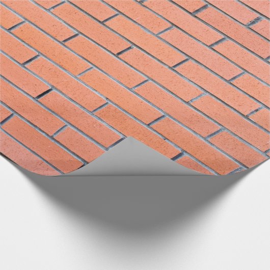 Brickwandpatroon Cadeaupapier (Hoek)