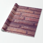 Brickwandpatroon Cadeaupapier (Uitgerold)