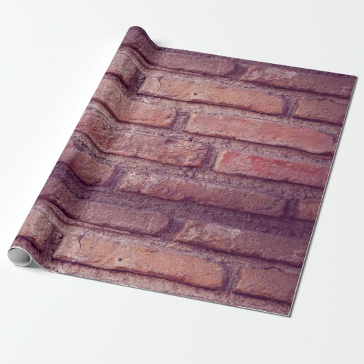 Brickwandpatroon Cadeaupapier (Uitgerold)