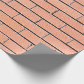 Brickwandpatroon Cadeaupapier (Hoek)