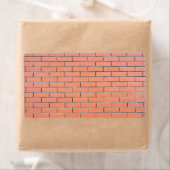Brickwandpatroon Etiket (Insitu)