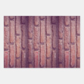 Brickwandpatroon Inpakpapier Vel (Voorkant)