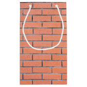 Brickwandpatroon Klein Cadeauzakje (Achterkant)