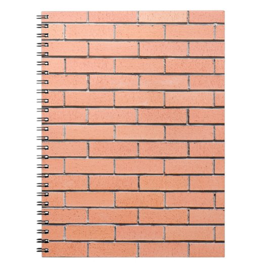 Brickwandpatroon Notitieboek (Voorkant)