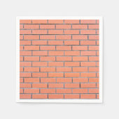 Brickwandpatroon Servet (Voorkant)