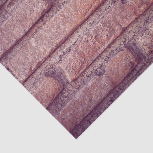 Brickwandpatroon Tissuepapier (Detail)