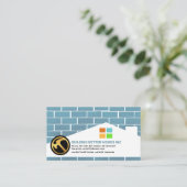 Brickwork-dakbedekking Silhouette-dakbedekking Visitekaartje (Staand voorkant)