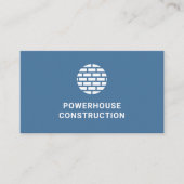 Brickwork Logo marine bouwonderneming Visitekaartje (Voorkant)