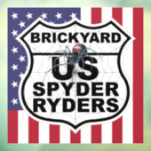 Brickyard Chapter - Decal Vlag & Logo (Vel 3)