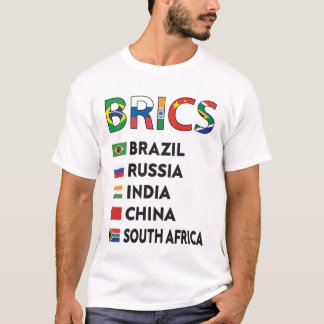Brics landenlijst, brics vlag t-shirt