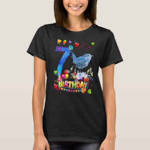 Brid Kinderen 7 jaar oud Brid Birthday Girl Cute B T-shirt