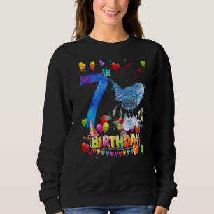 Brid Kinderen 7 jaar oud Brid Birthday Girl Cute B Trui