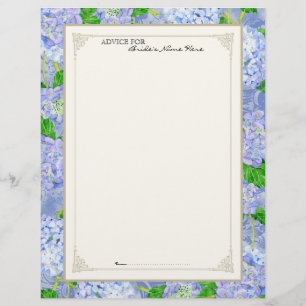 Bridal advies Pagina Blauw Hydrangea Floral