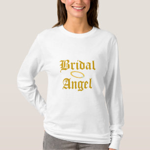 Bridal Angel T-Shirt-Customize T-shirt