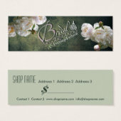 BRIDAL & AVOND MODE - Label koopwaar Mini Visitekaartjes (Voorkant /achterkant)