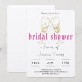 Bridal Bash & Cocktail Call bridal Kaart (Voorkant / Achterkant)