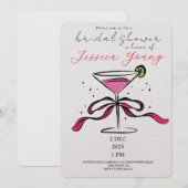 Bridal Bash & Cocktail Call bruids Kaart (Voorkant / Achterkant)