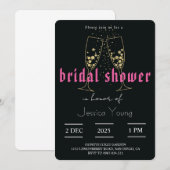 Bridal Bash & Cocktail Call bruids Kaart (Voorkant / Achterkant)