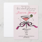 Bridal Bash & Cocktail Call bruids Kaart (Voorkant / Achterkant)