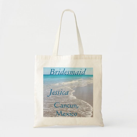 Bridal Beach Bag Collectie Bridal Party Tote Bag (Voorkant)