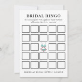 Bridal Bingo | Bridal Lingerie Kaart (Voorkant)