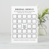 Bridal Bingo | Bridal Lingerie Kaart (Staand voorkant)