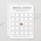 Bridal Bingo | Franse Macaron Kaart (Voorkant)