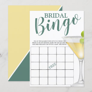 Bridal Bingo Funny Elegant Vrijgezellenfeest Kaart