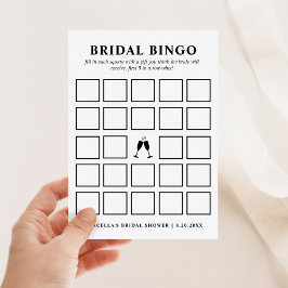 Bridal Bingo Kaart