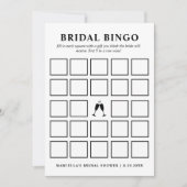 Bridal Bingo Kaart (Voorkant)