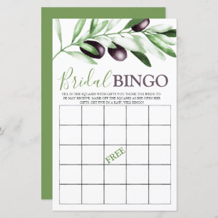 Bridal Bingo Olive Branch Vrijgezellenfeest